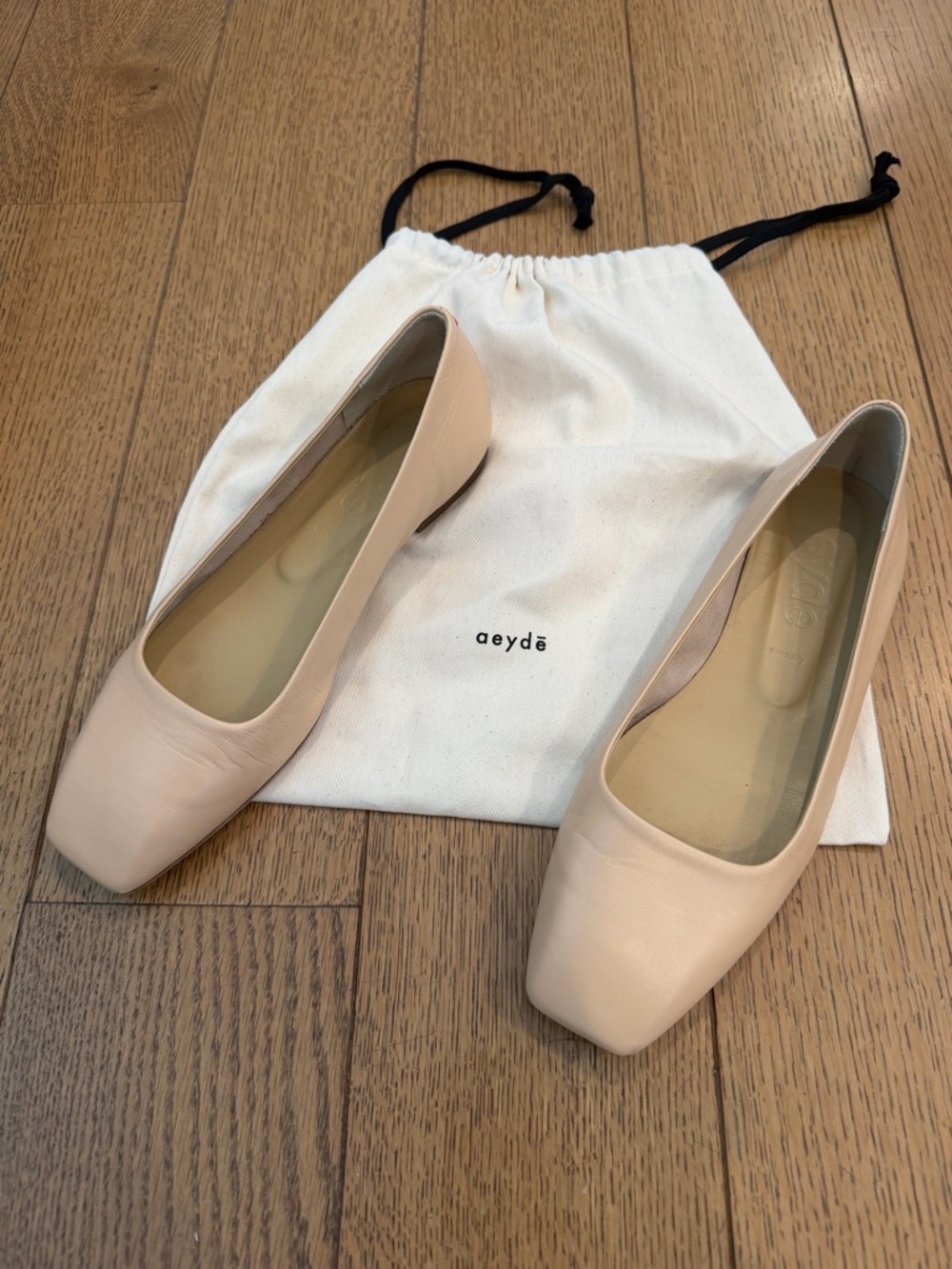 Aeyde Matti Ballerina Shoes Sz 37 - Picture 3 of 8